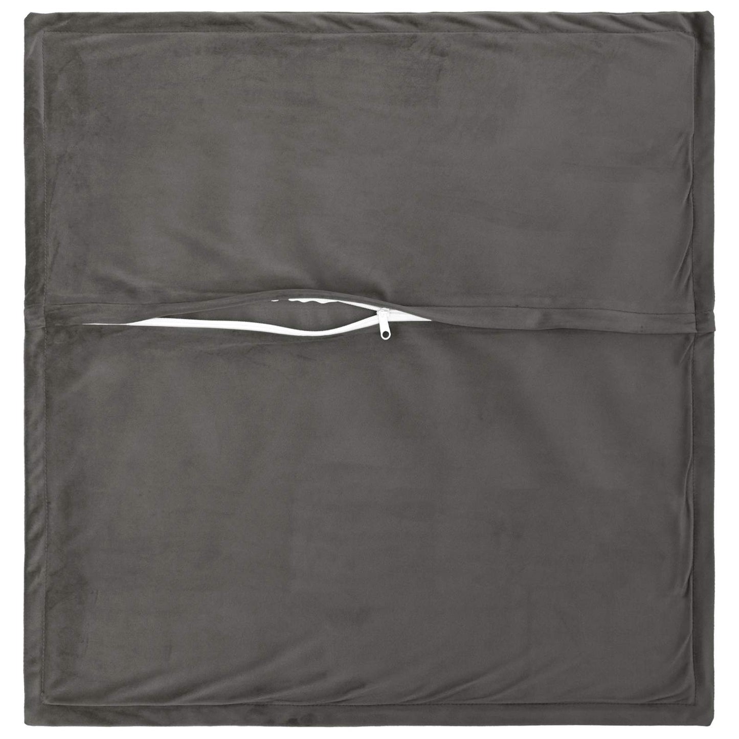 vidaXL Cushion with Pillow HOUTEN 6 pcs Dark Grey Velvet 4