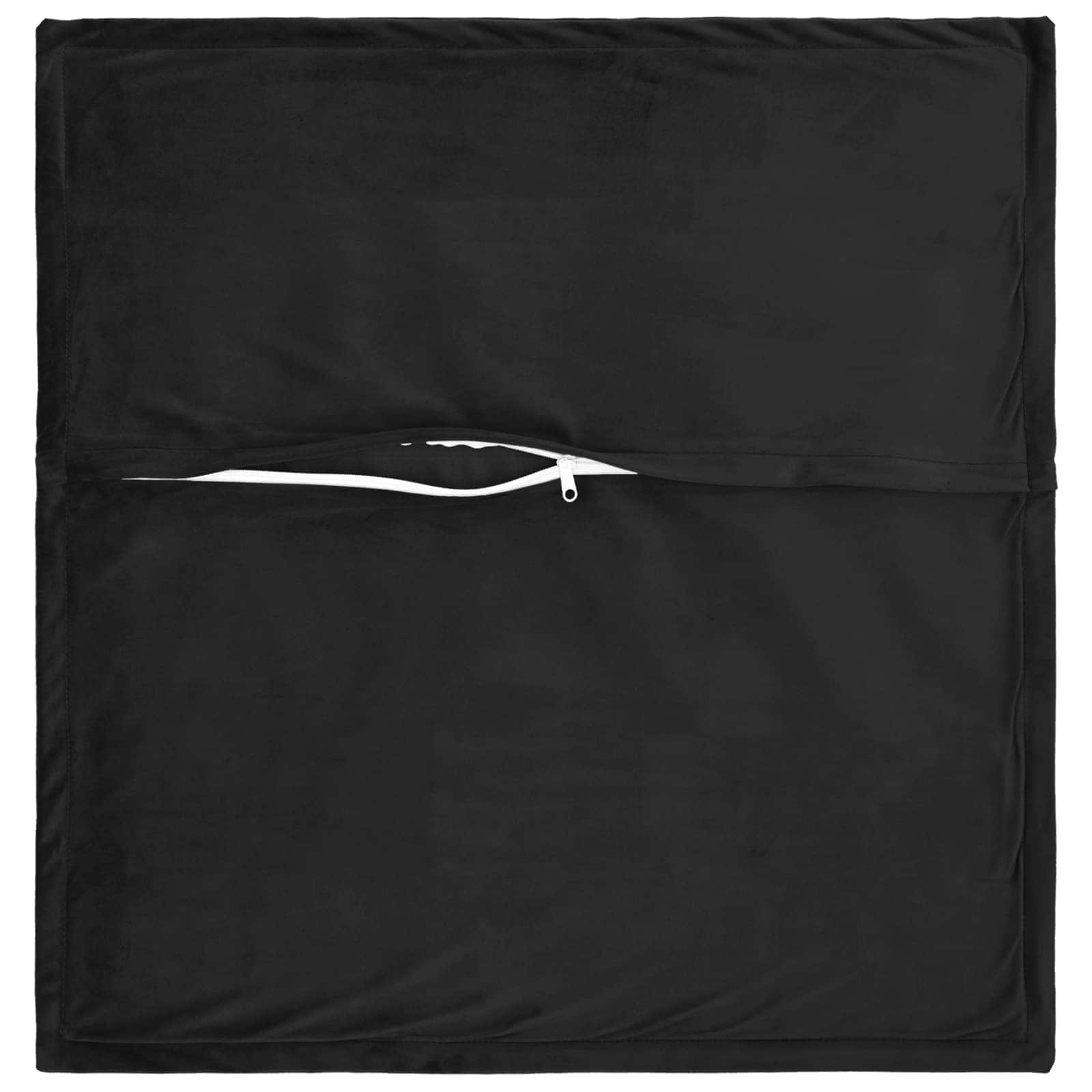 vidaXL Cushion with Pillow HOUTEN 6 pcs Black Velvet 4