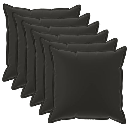 Throw Pillow HOUTEN 50 x 50 cm Polyester 6 Width 50 cm Black