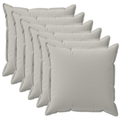 Throw Pillow HOUTEN 50 x 50 cm Polyester 6 Width 50 cm Grey