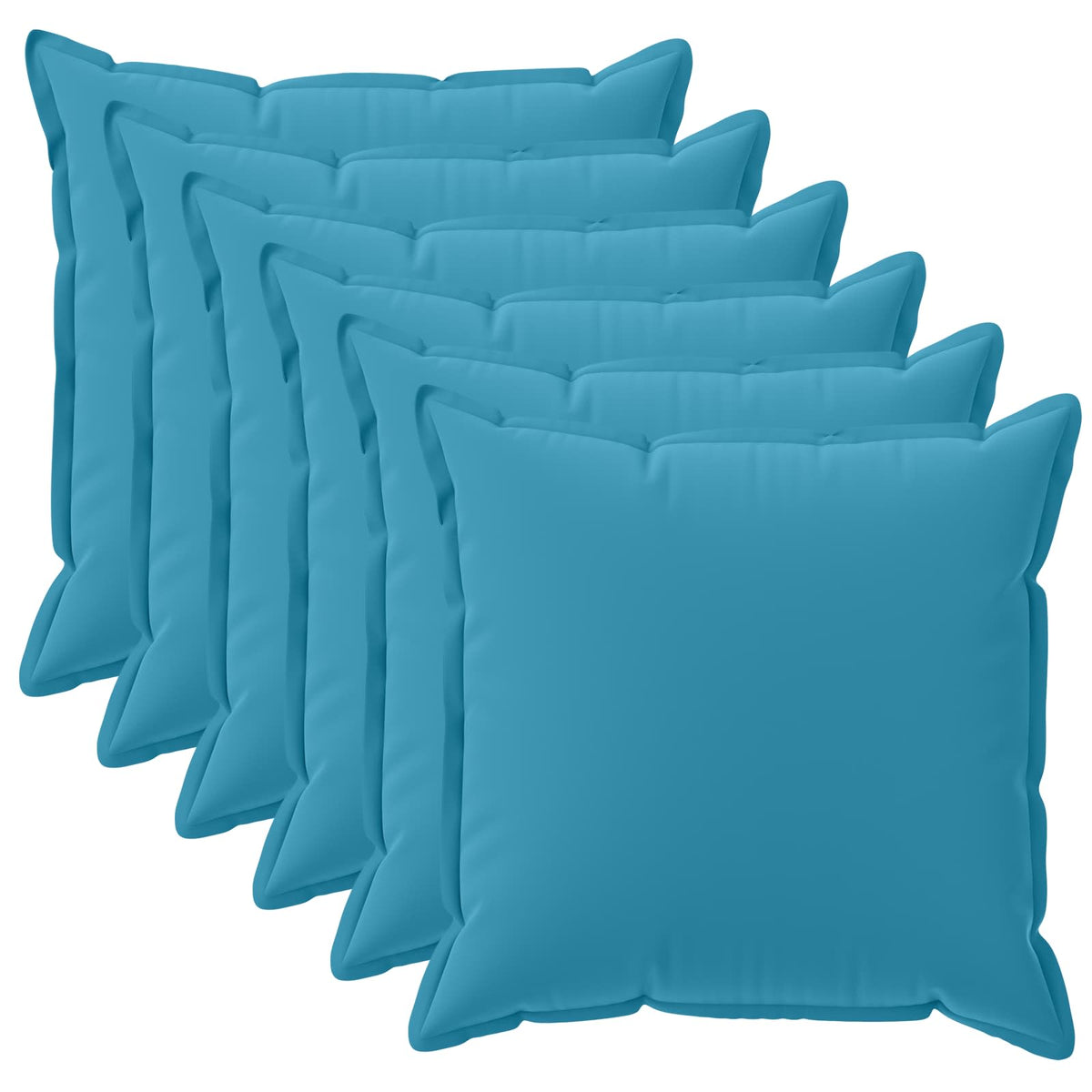 Throw Pillow HOUTEN 50 x 50 cm Polyester 6 Width 50 cm Light blue