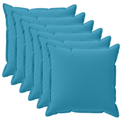 Throw Pillow HOUTEN 50 x 50 cm Polyester 6 Width 50 cm Light blue