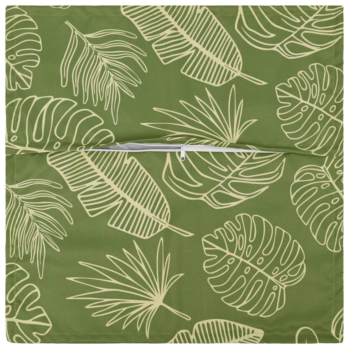 vidaXL Throw Pillow 6 pcs HOUTEN Leaf Design 50 x 50 cm Polyester 4