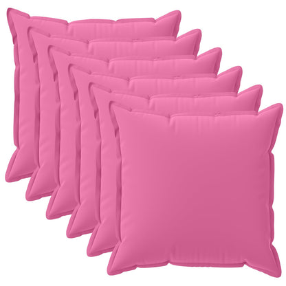 Throw Pillow HOUTEN 50 x 50 cm Polyester 6 Width 50 cm Pink