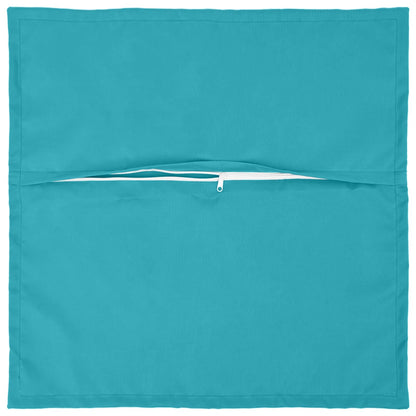 vidaXL Throw Pillow 6 pcs HOUTEN Turquoise 50 x 50 cm Polyester 4