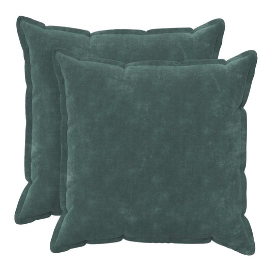 Throw Pillow HOUTEN Sea Blue Microfiber Fleece