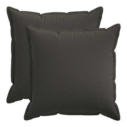 Cushion with Pillow HOUTEN 2 pcs Dark Grey