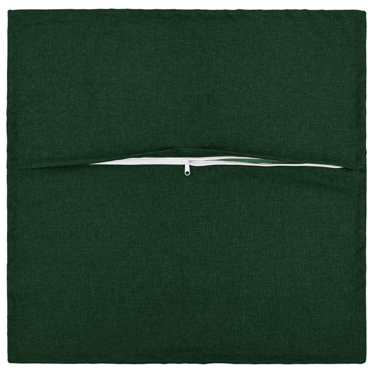 vidaXL Cushion with Pillow HOUTEN 2 pcs Dark Green Faux Linen 4