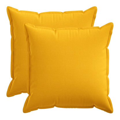 Cushion with Pillow HOUTEN 2 pcs Light Yellow