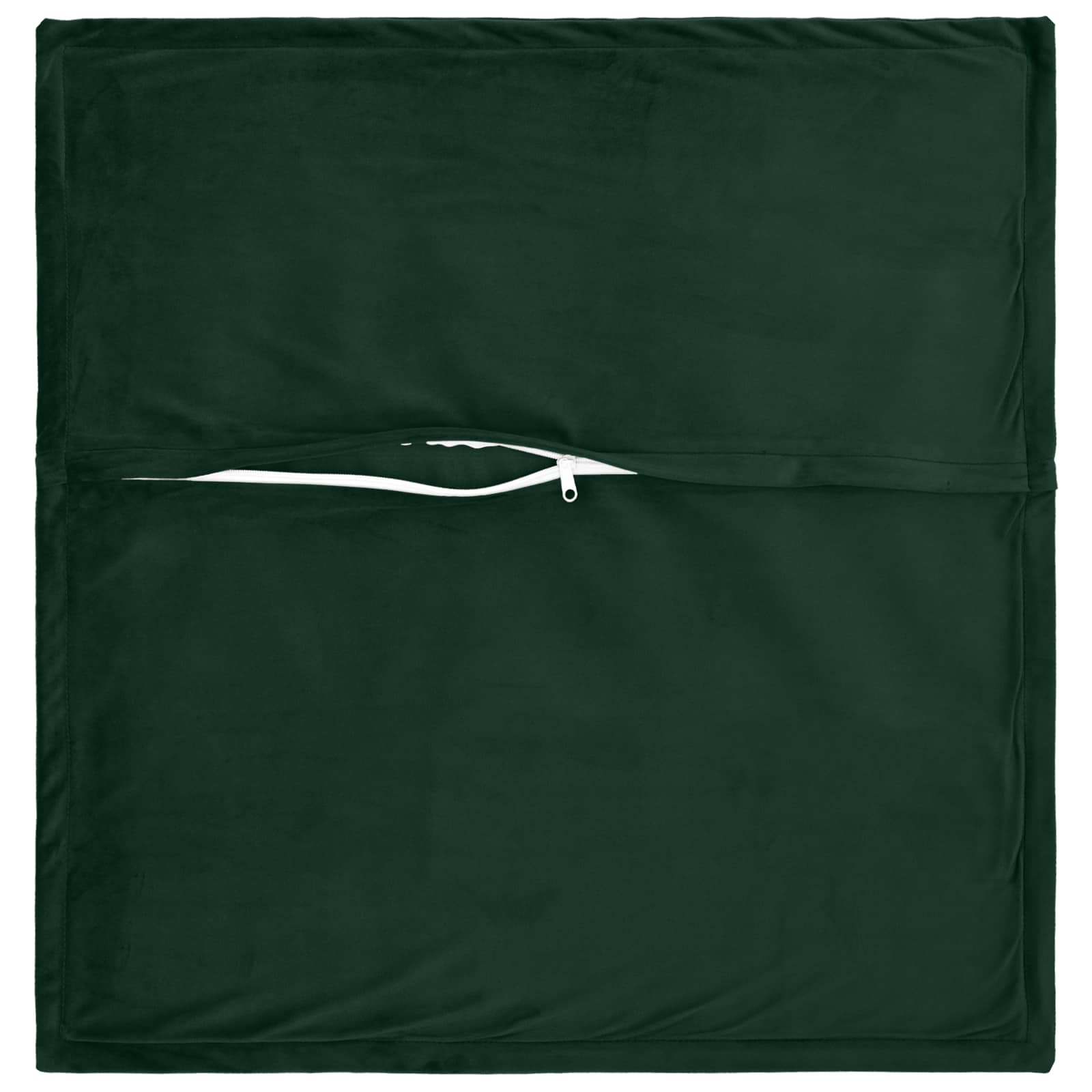 vidaXL Cushion with Pillow HOUTEN 2 pcs Dark Green Velvet 4
