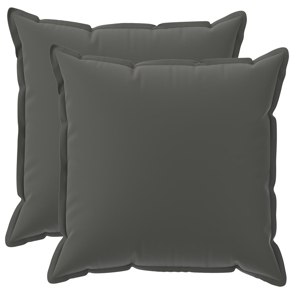 Throw Pillow HOUTEN 80 x 80 cm Polyester 2 Width 80 cm Anthracite