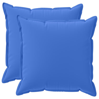 Throw Pillow HOUTEN 80 x 80 cm Polyester 2 Width 80 cm Royal blue