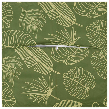 vidaXL Throw Pillow 2 pcs HOUTEN Leaf Design 80 x 80 cm Polyester 4