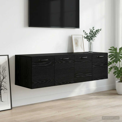 vidaXL Wall Cabinets 2 pcs 60x36.5x35 cm Engineered Wood Depth 36.5 cm