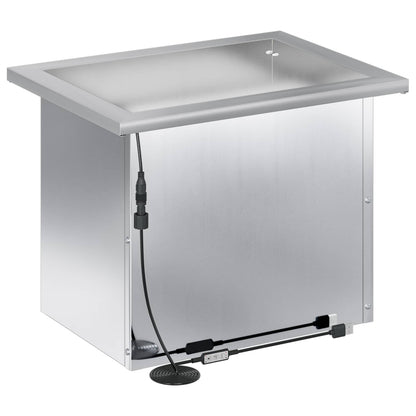 vidaXL Garden Planter with LED 2 pcs Silver 30 x 40 x 30 cm 6