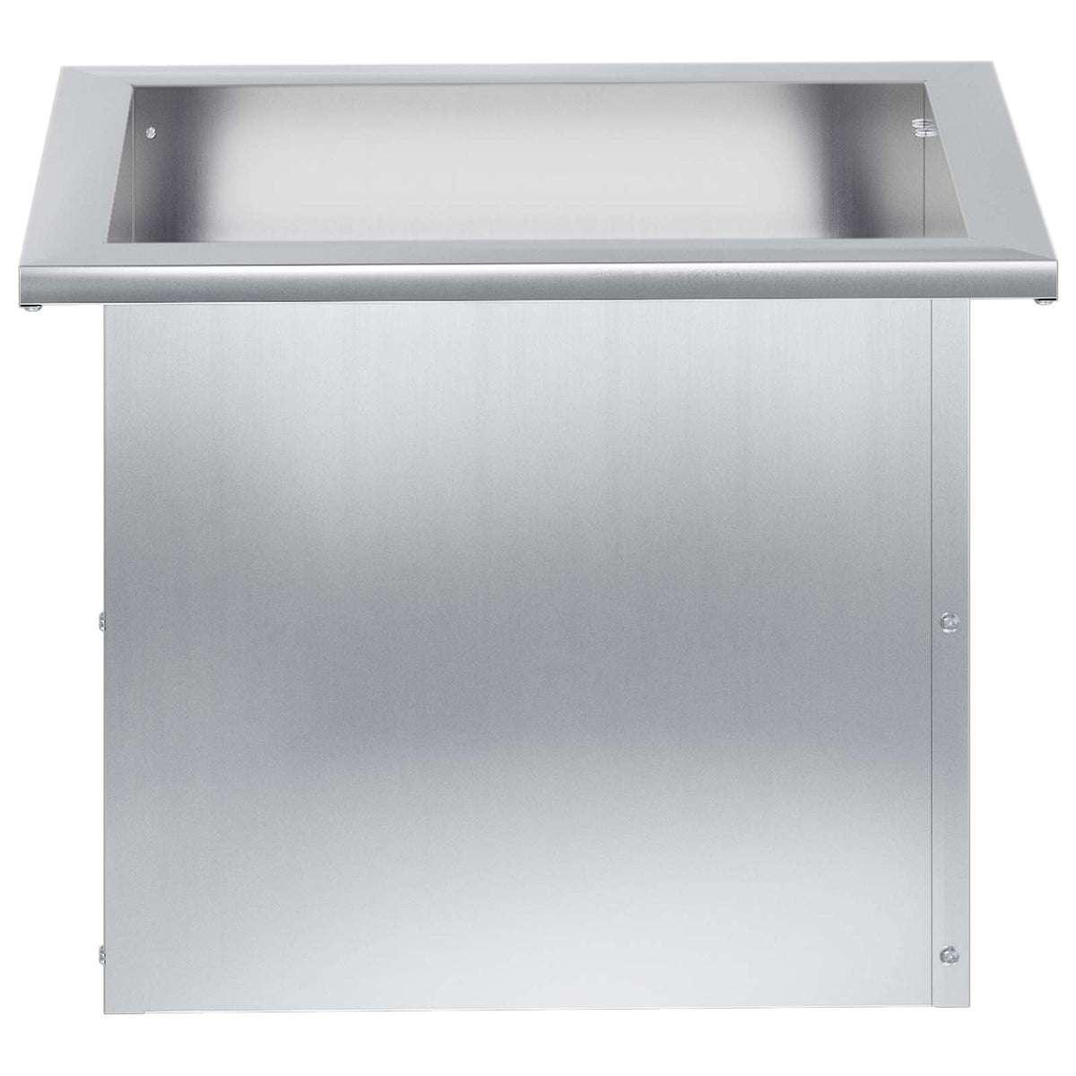 vidaXL Garden Planter with LED 2 pcs Silver 30 x 40 x 30 cm 5