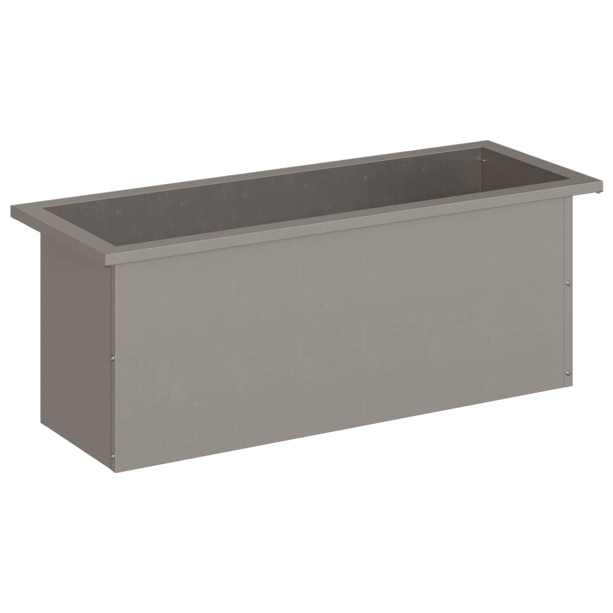 vidaXL Garden Planter with LED Rusty 30 x 80 x 30 cm Weathering Steel 5