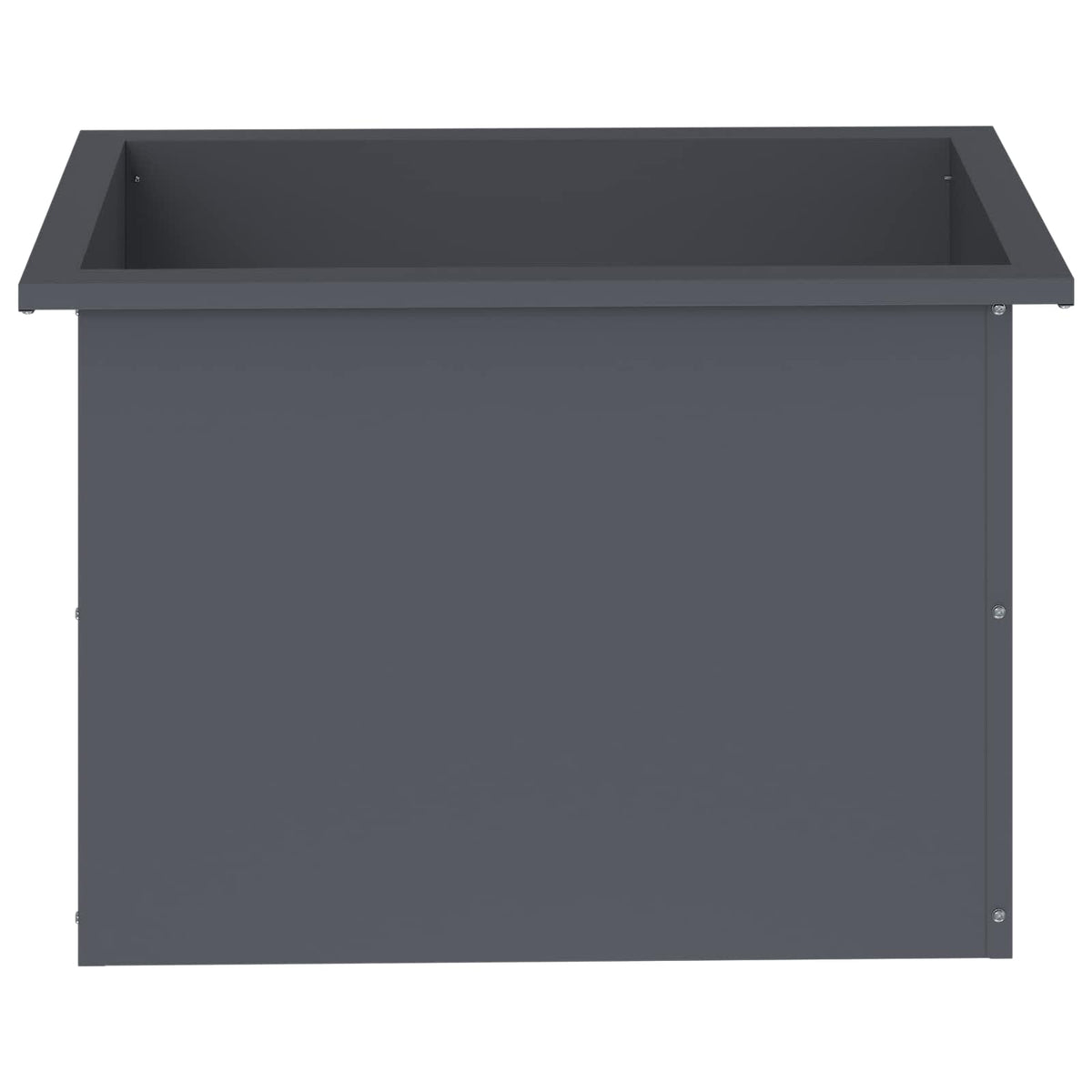 vidaXL Garden Planter with LED Antracite 40 x 60 x 40 cm Steel 5
