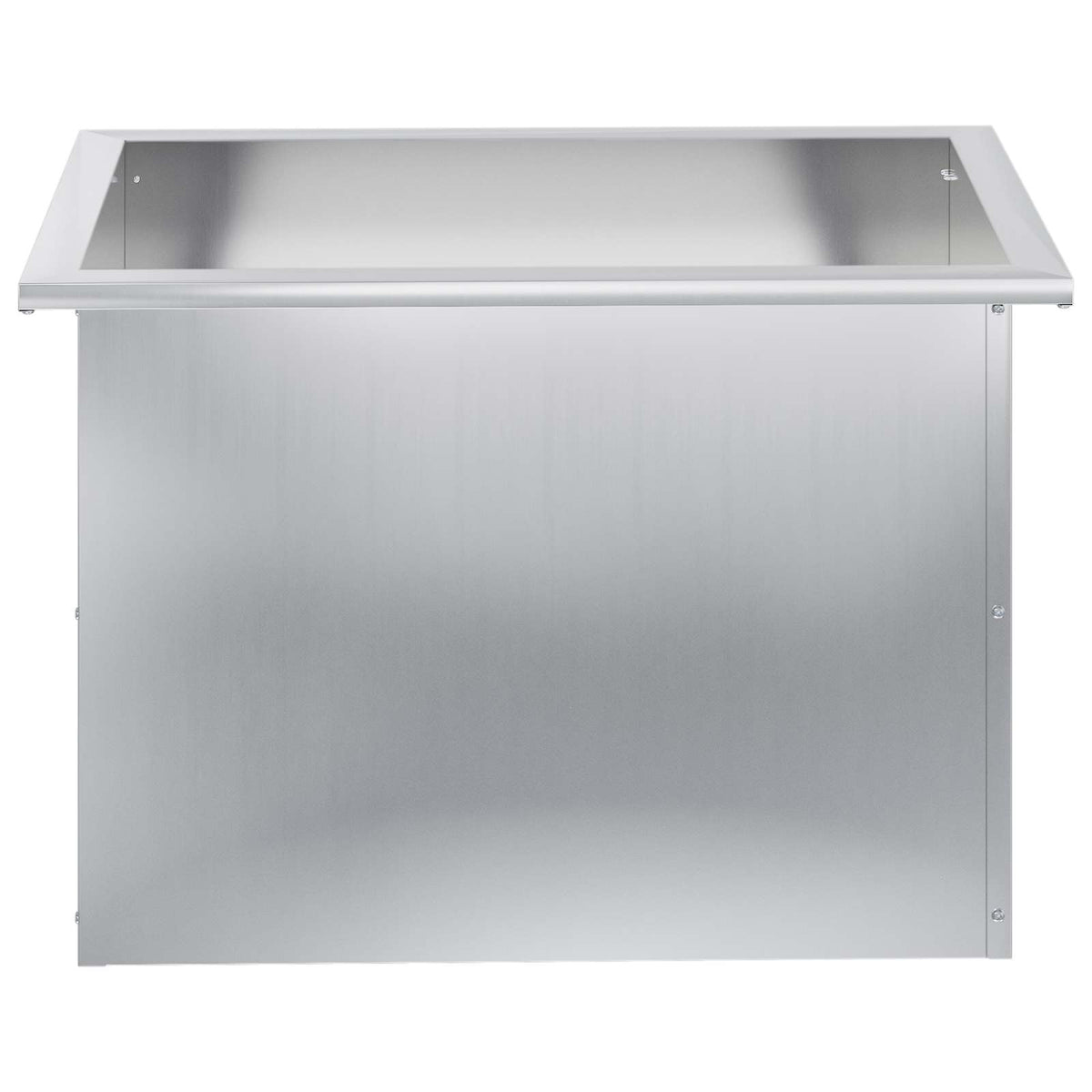 vidaXL Garden Planter with LED Silver 40 x 60 x 40 cm Galvanised Steel 5