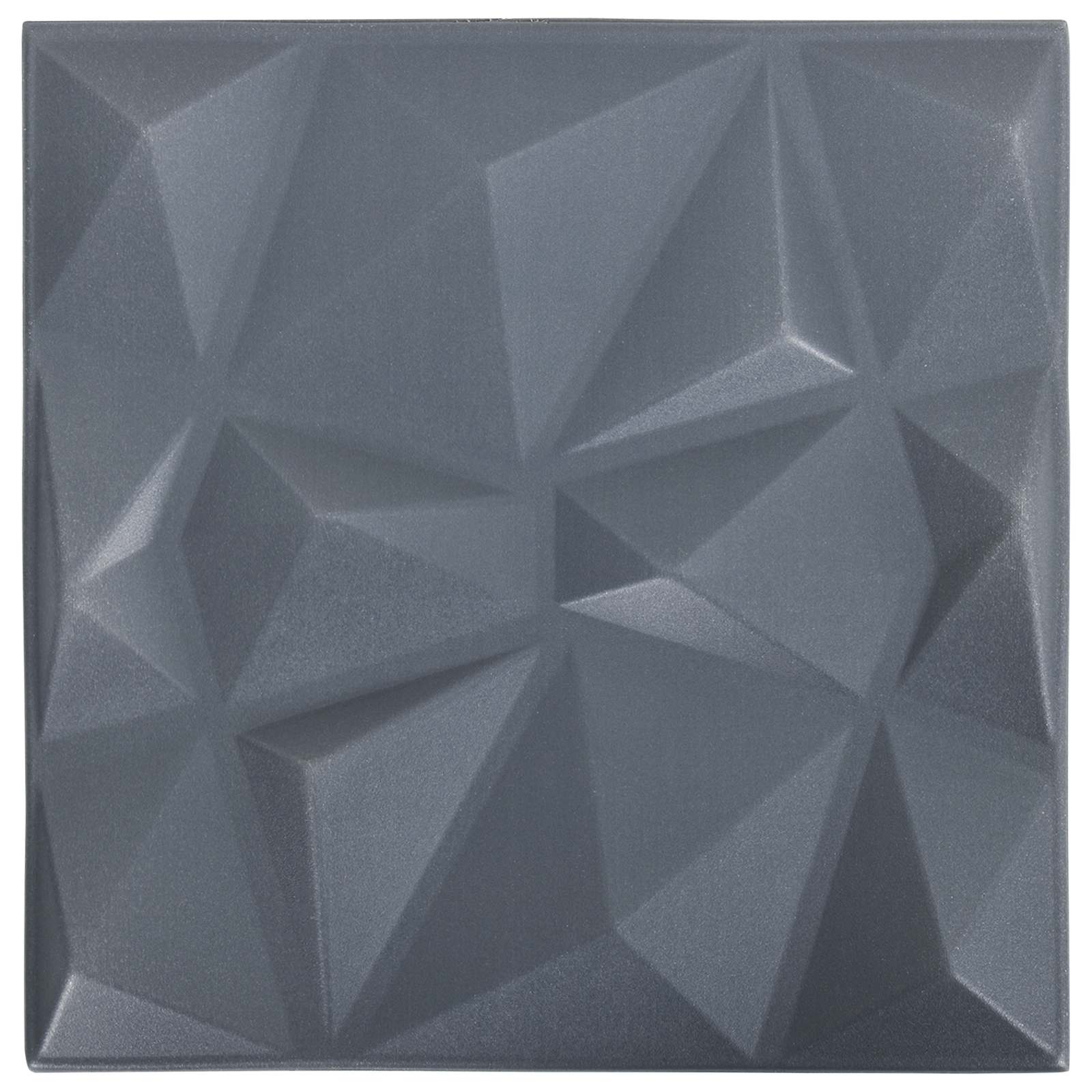 vidaXL Wall Panels 48 pcs 50 x 50 cm Diamond Grey XPS Foam 4