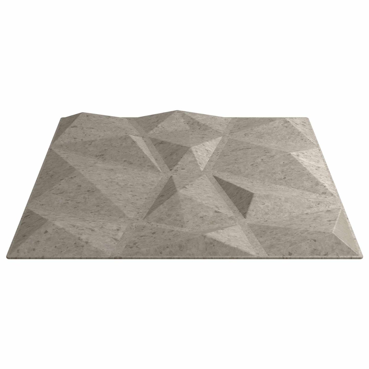 vidaXL Wall Panels 24 pcs 50 x 50 cm Concrete Grey XPS Foam 4