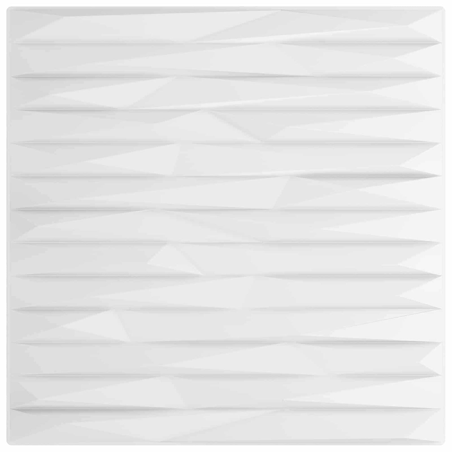 vidaXL Wall Panels 24 pcs 50 x 50 cm White Stone XPS Foam 4