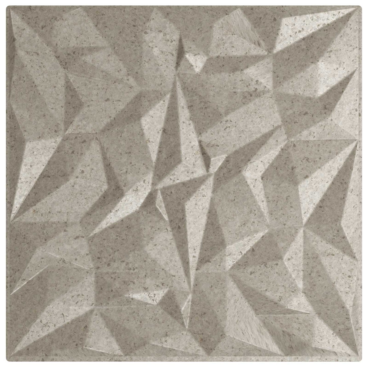 vidaXL Wall Panels 24 pcs 50 x 50 cm Amethyst Beton XPS Foam 4