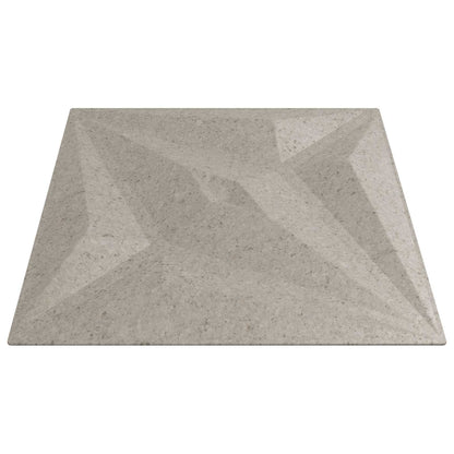 vidaXL Wall Panels 24 pcs 50 x 50 cm Star Beton XPS Foam 4