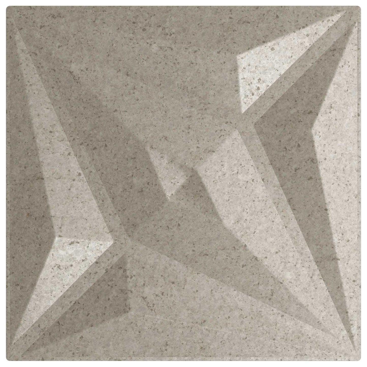 vidaXL Wall Panels 24 pcs 50 x 50 cm Star Beton XPS Foam 5