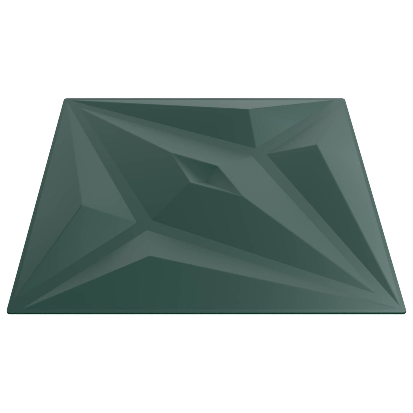 vidaXL Wall Panels 24 pcs 50 x 50 cm Star Green XPS Foam 4