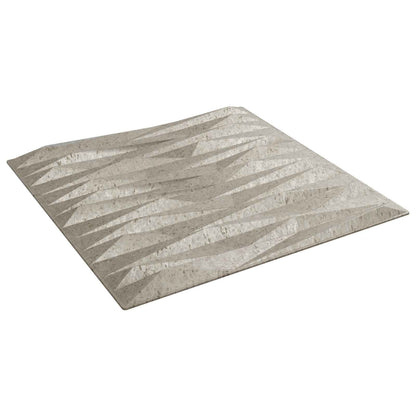 vidaXL Wall Panels 24 pcs 50 x 50 cm Stone Beton XPS Foam 2