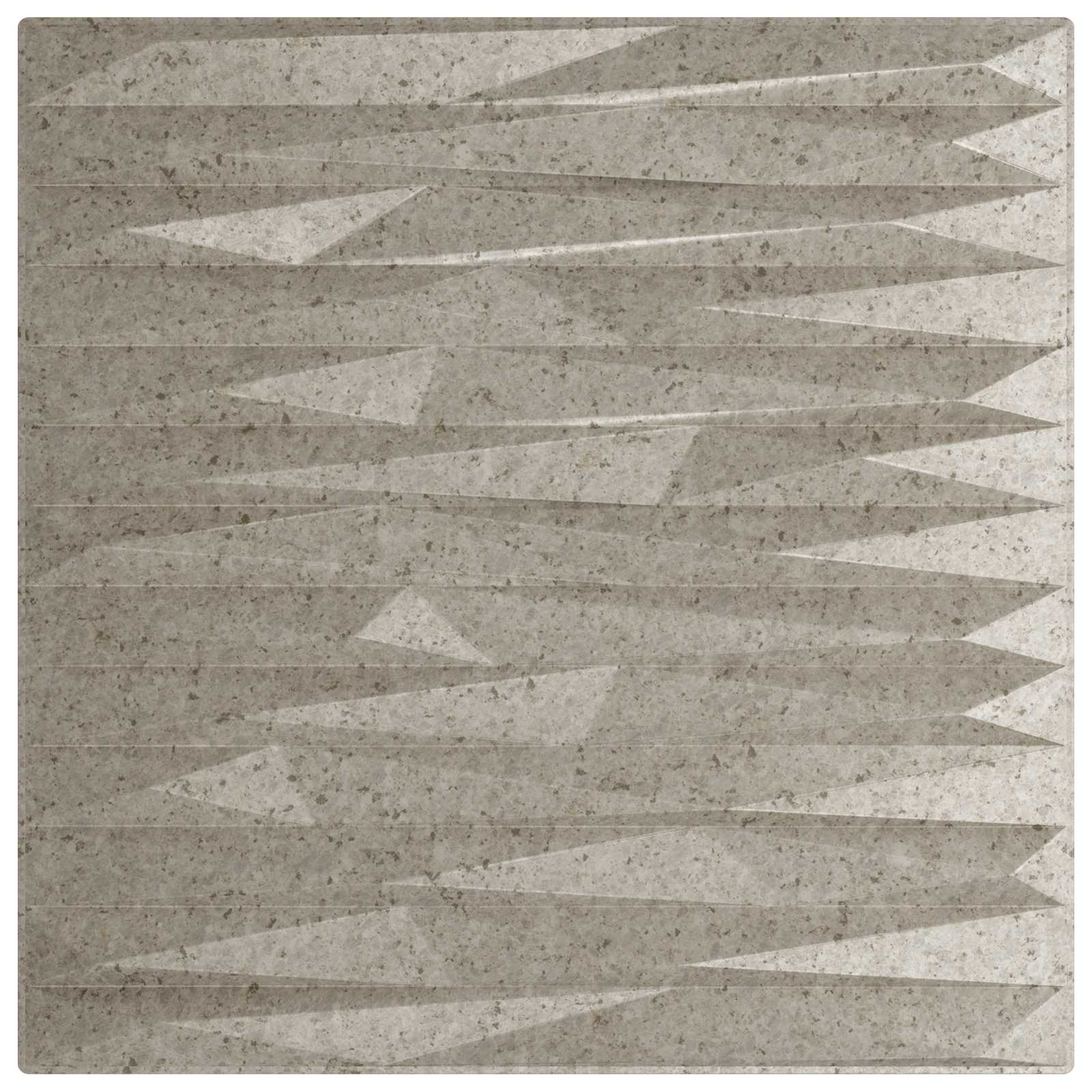 vidaXL Wall Panels 24 pcs 50 x 50 cm Stone Beton XPS Foam 5
