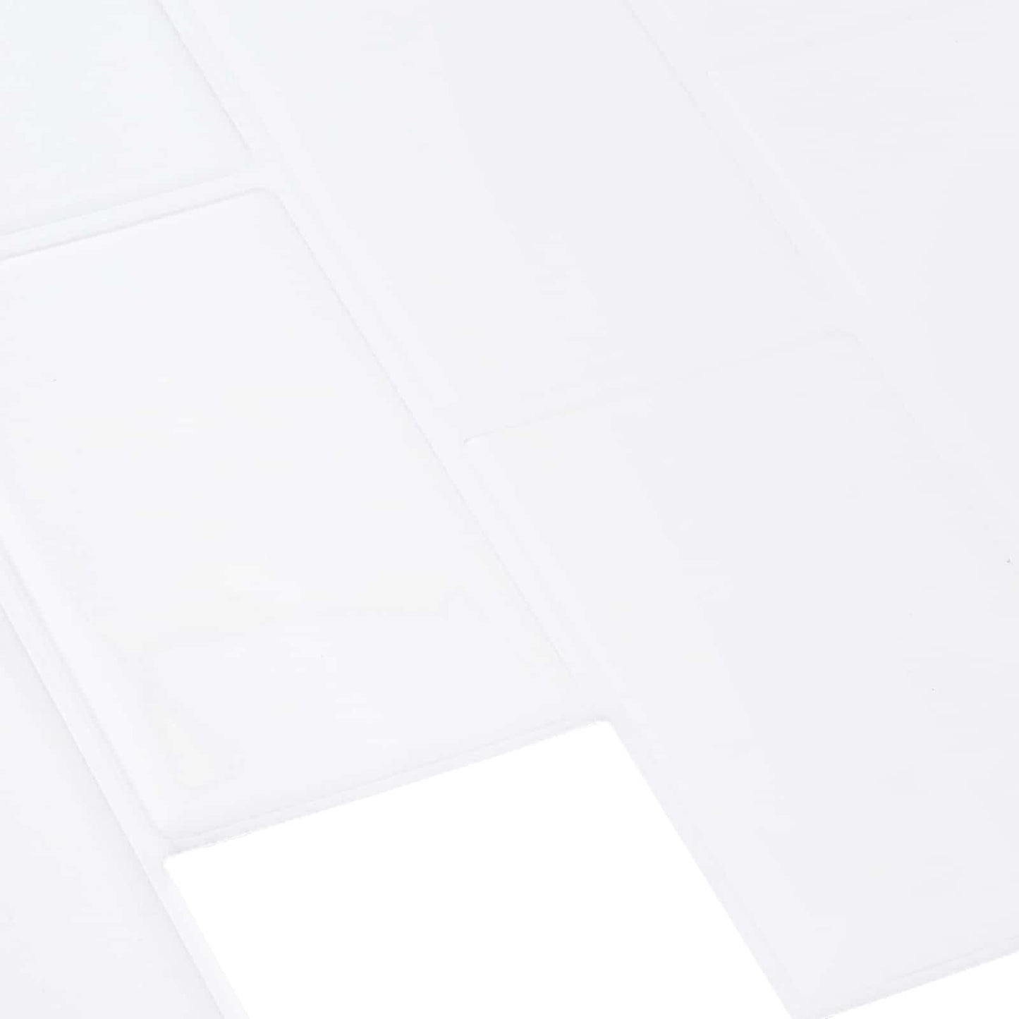 vidaXL Subway Tile 20 pcs White 30 x 30 cm Polyurethane and PET 4