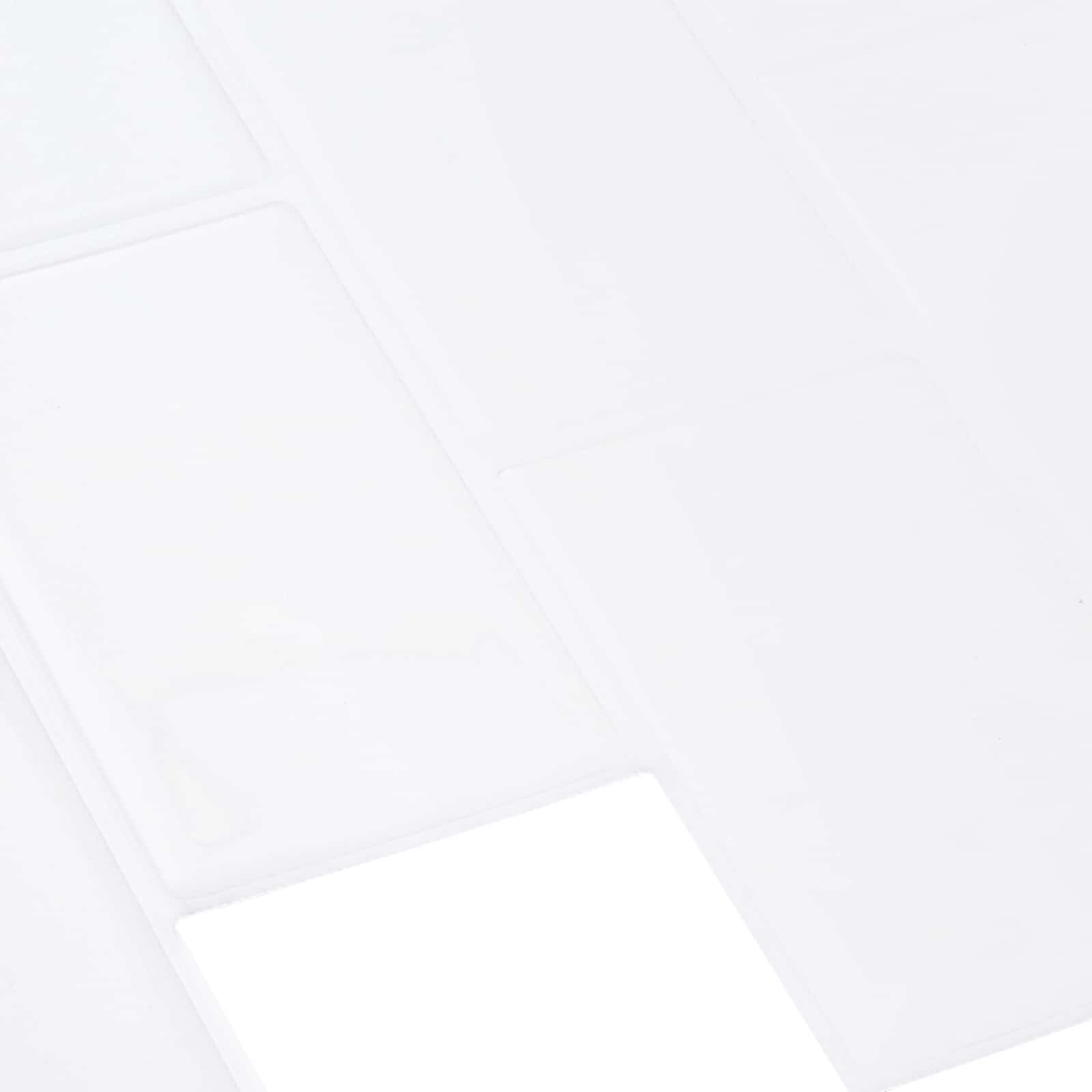 vidaXL Subway Tile 20 pcs White 30 x 30 cm Polyurethane and PET 4