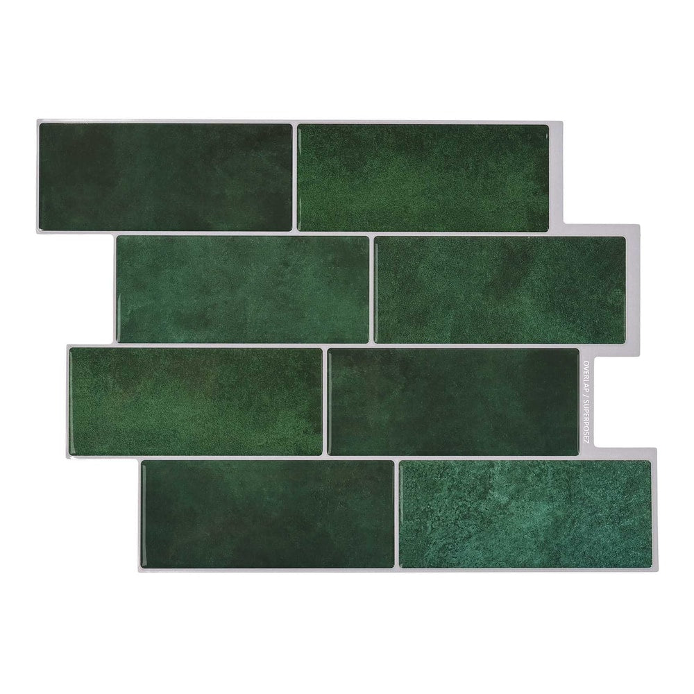 Decorative Stickers 29 x 21 cm 20 pcs Dark green