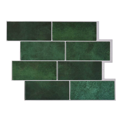 Decorative Stickers 29 x 21 cm 20 pcs Dark green