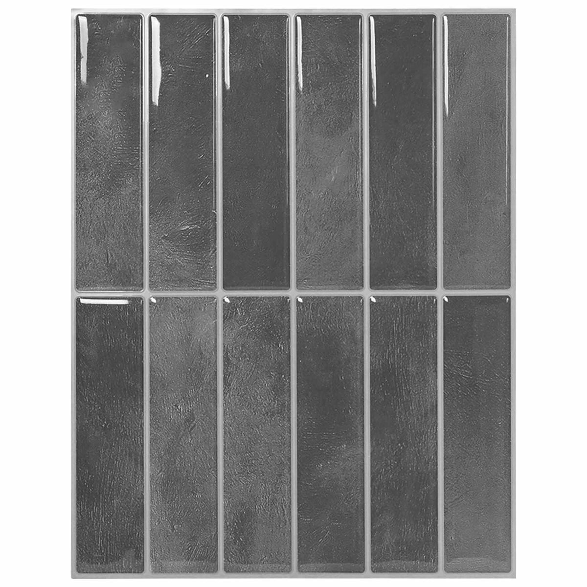 vidaXL Rectangular Tile 20 pcs Grey 29 x 23 x 0.08 cm 1