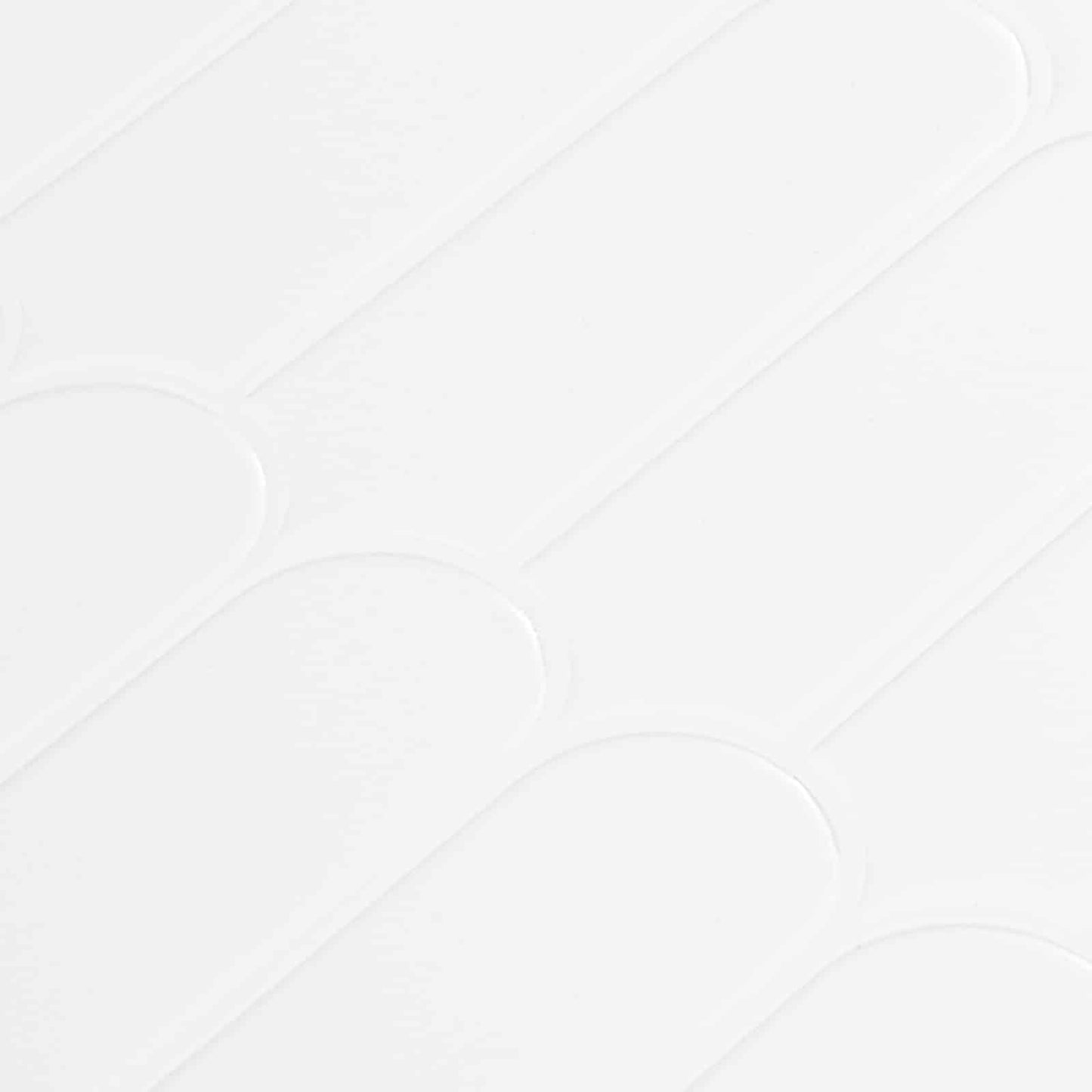 vidaXL Feather Tile 20 pcs White 30 x 30 cm Polyurethane and PET 4