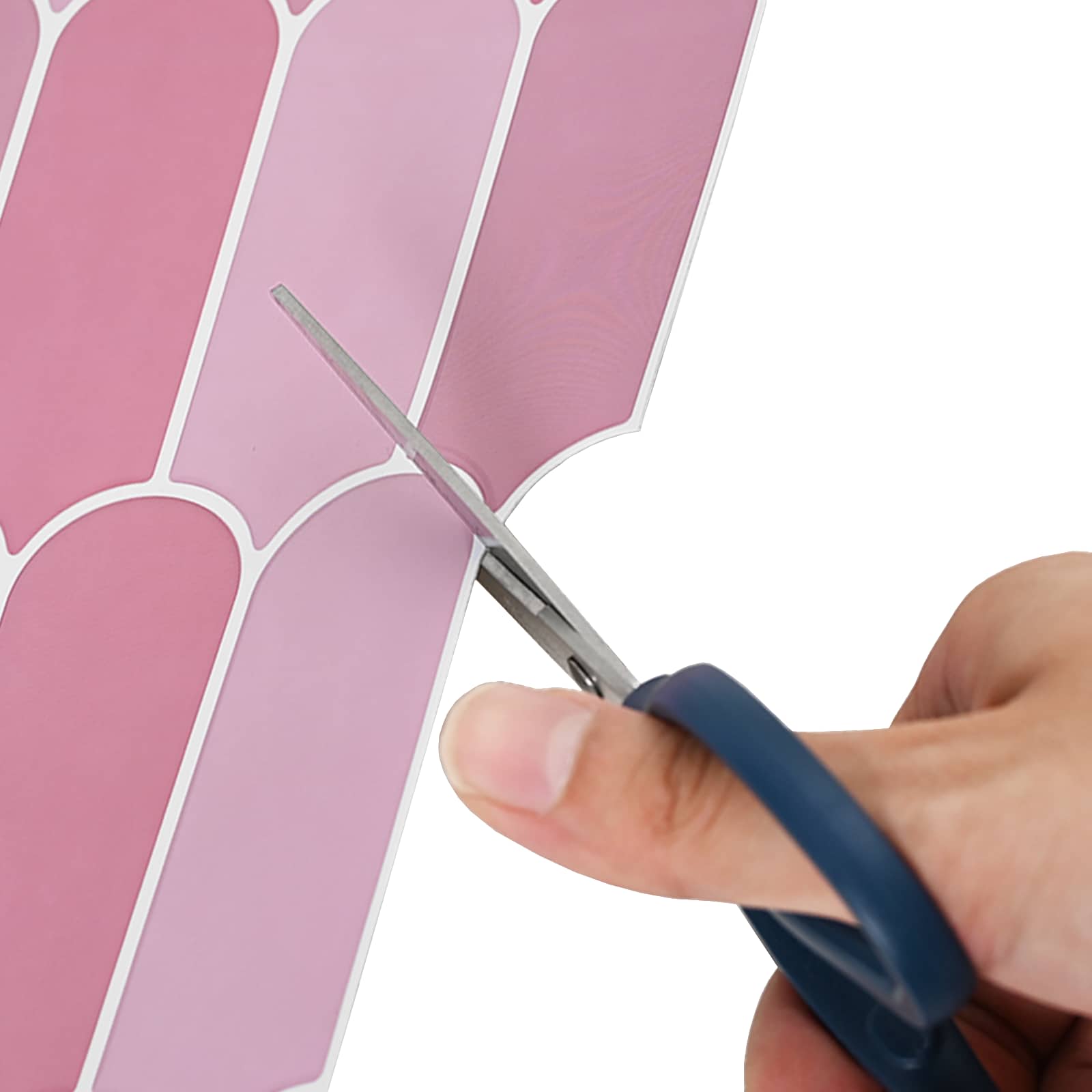 vidaXL Feather Tile 20 pcs Pink 30 x 30 cm Polyurethane and PET 5