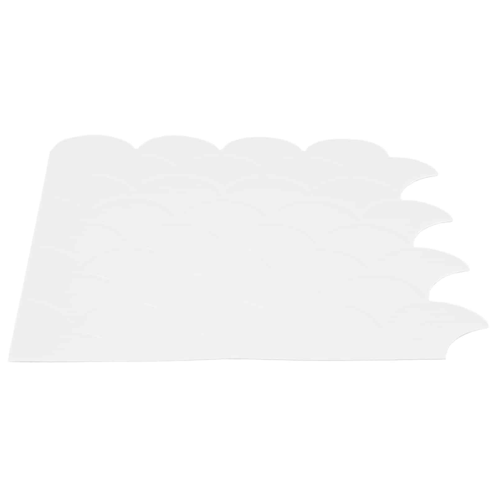 vidaXL Fish Scale Tile 20 pcs White 30 x 30 cm Polyurethane and PET 3