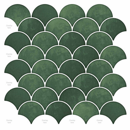 vidaXL Fish Scale Tile 30 x 30 cm