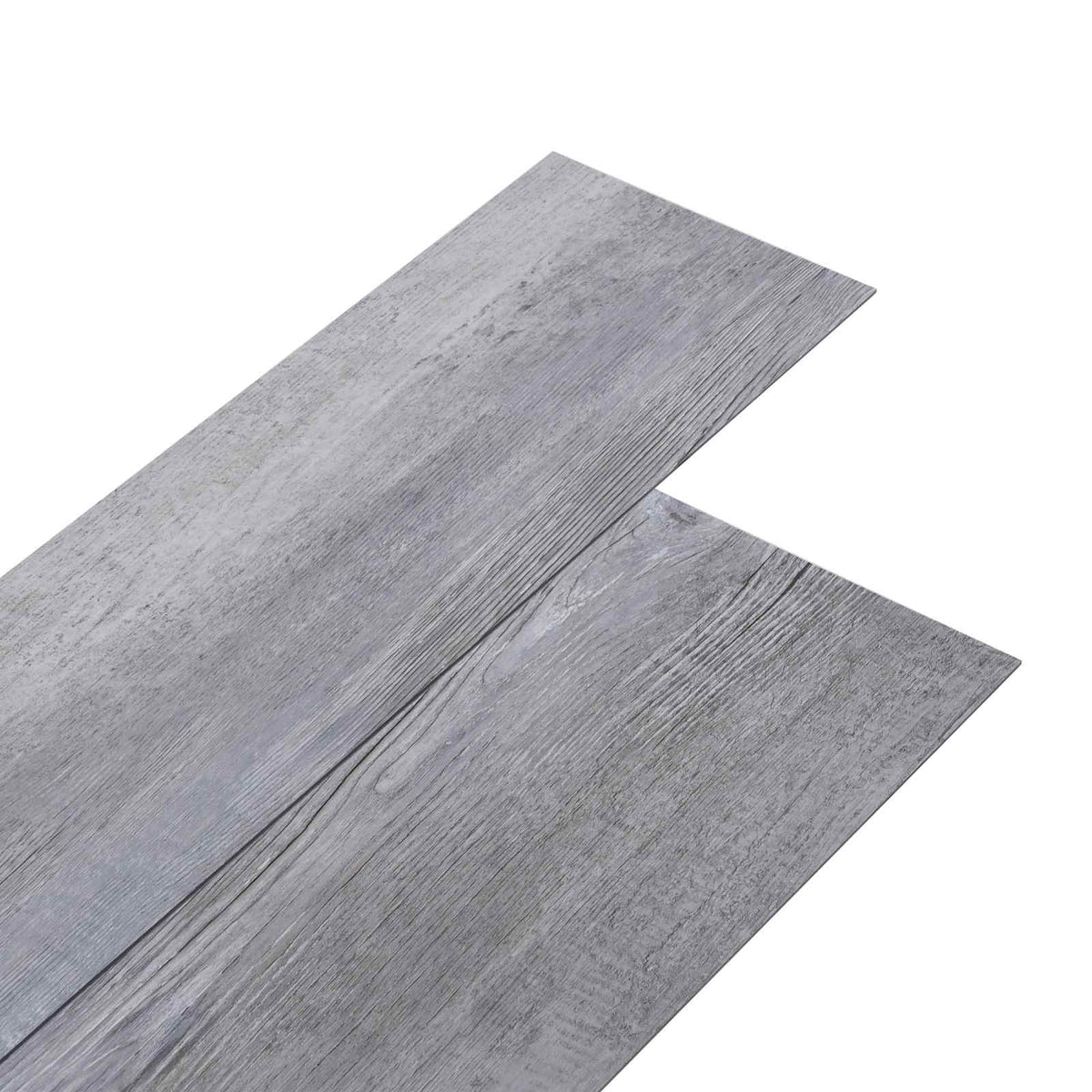 Flooring Planks PVC Black wood Matte grey