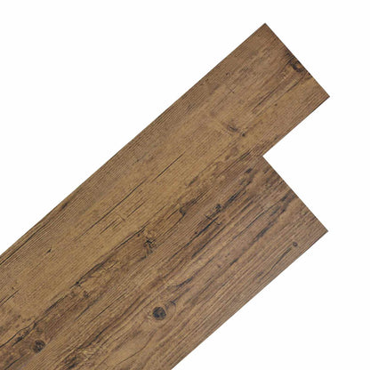 vidaXL Self-adhesive PVC Flooring Planks Walnut Brown 30.5 x 61 cm 1