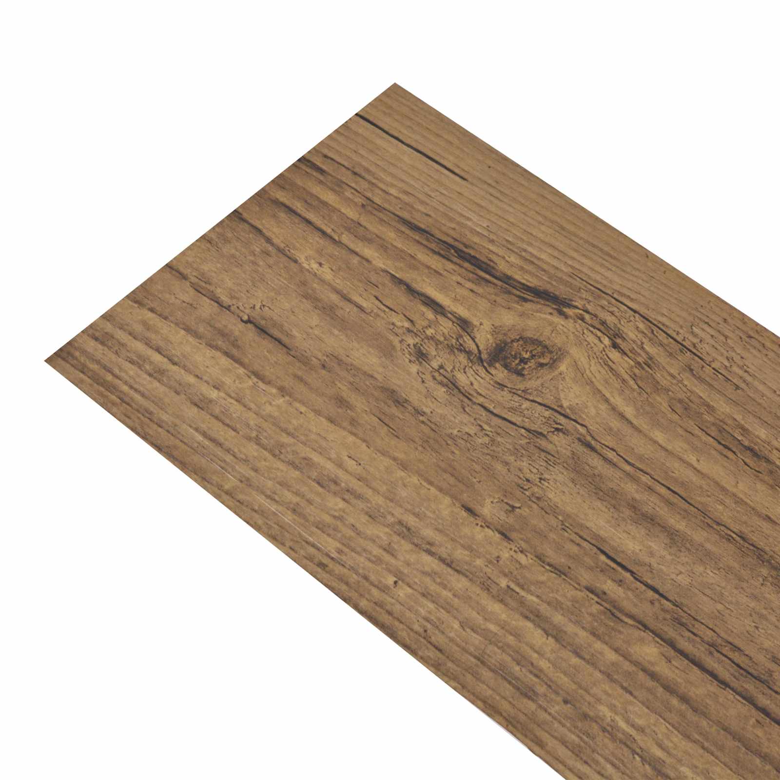 vidaXL Self-adhesive PVC Flooring Planks Walnut Brown 30.5 x 61 cm 2