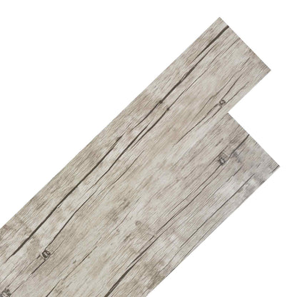 vidaXL Self-adhesive PVC Flooring Planks Washed Oak 30.5 x 61 cm 1