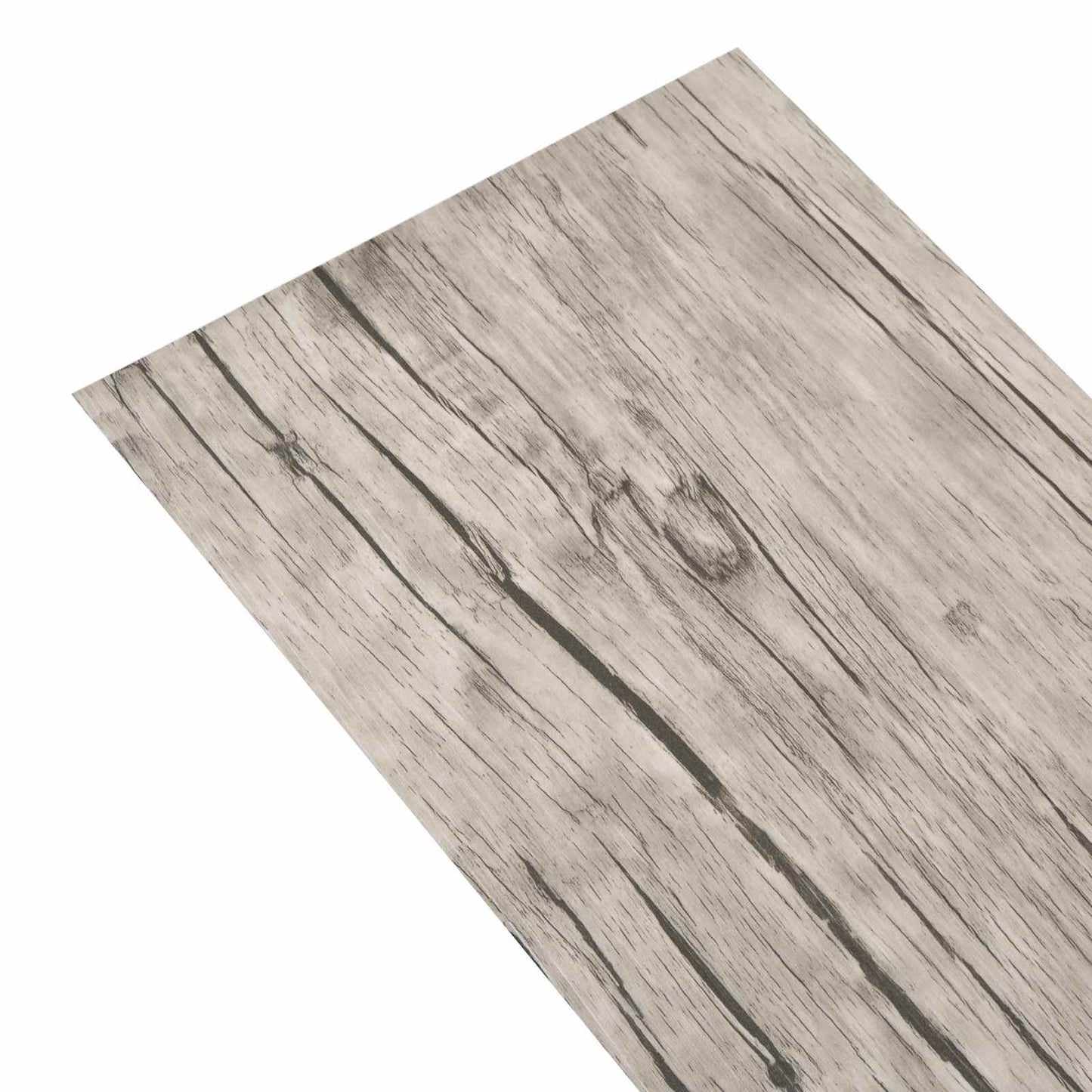 vidaXL Self-adhesive PVC Flooring Planks Washed Oak 30.5 x 61 cm 2