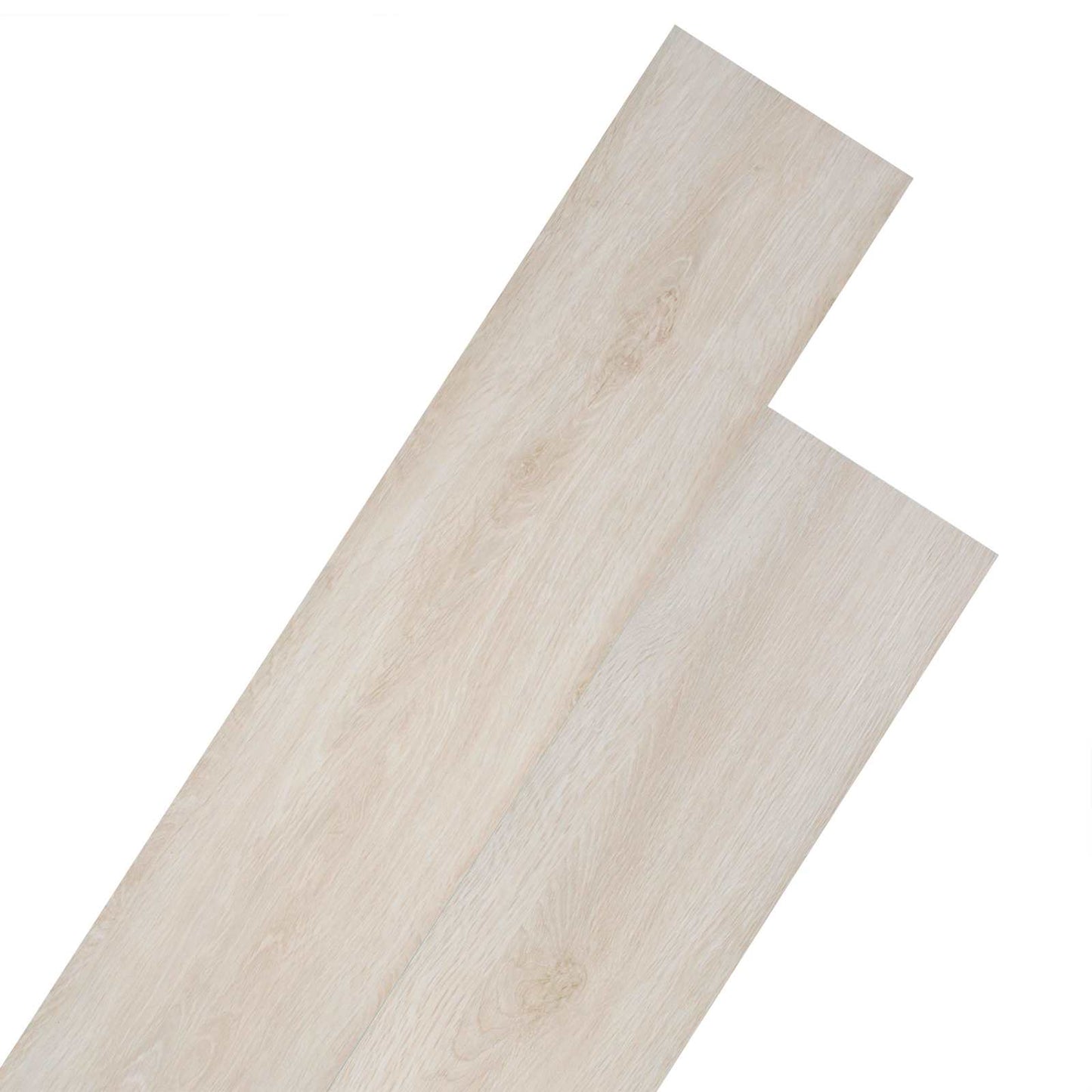 vidaXL Self-adhesive PVC Flooring Planks Oak Classic White 1