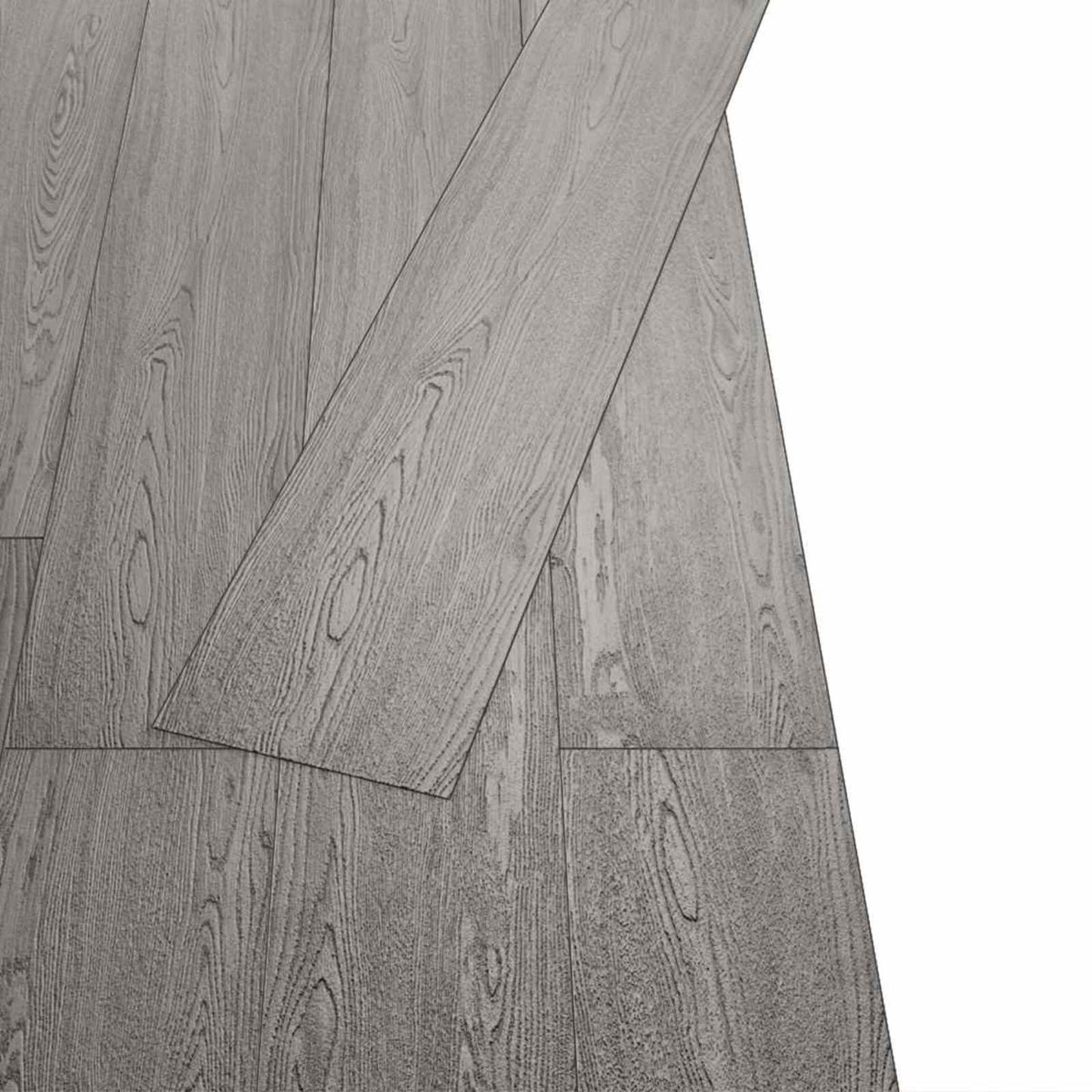 vidaXL Self-adhesive PVC Flooring Planks Dark Grey 30.5 x 61 cm 28 pcs 3