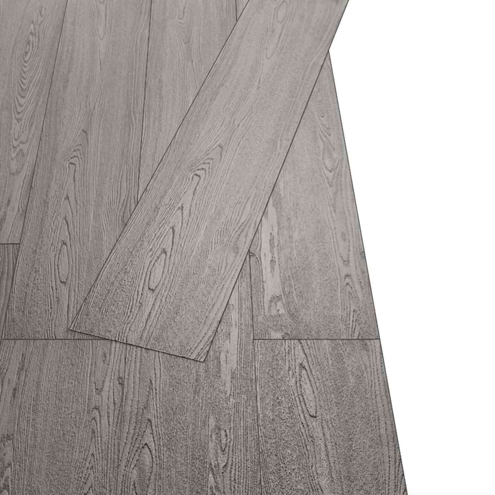 vidaXL Self-adhesive PVC Flooring Planks Dark Grey 30.5 x 61 cm 28 pcs 3
