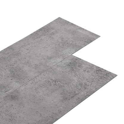 vidaXL Self-adhesive PVC Flooring Planks Cement Brown 30.5 x 61 cm 1